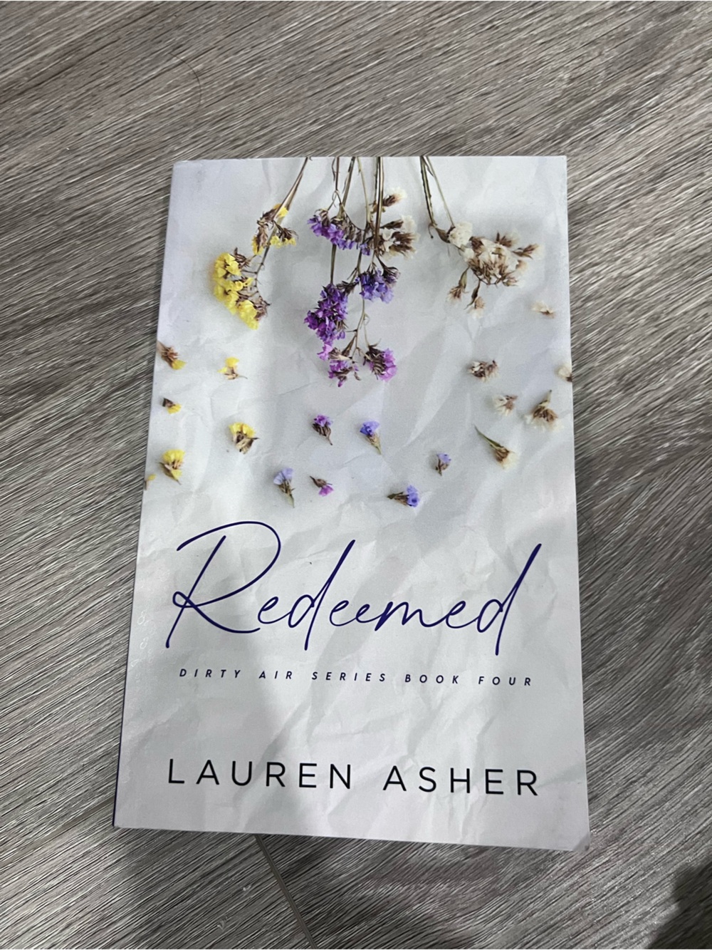 Lauren Asher 'Redeemed' Paperback Dirty Air, 4